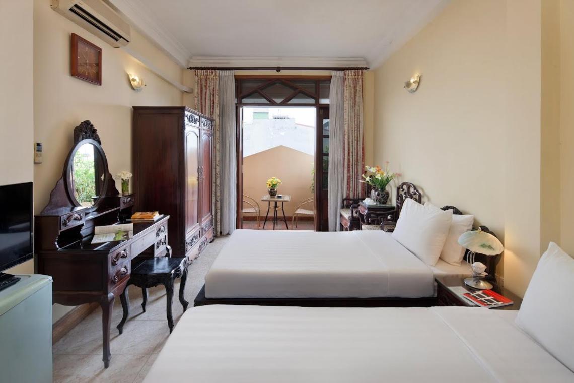 Lucky Central Hotel & Travel Hanoi Exterior foto